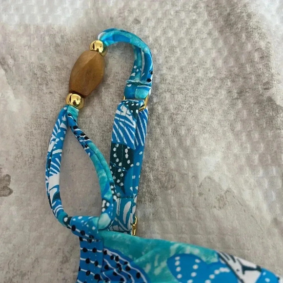 Bleu Rod Beattie Paradise Found Twisted Underwire Top and Bikini Bottom Swimsuit - Picture 9 of 10